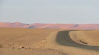 langer Weg zu den roten Dünen
