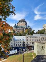 Le Château Frontenac von der Unterstadt Québec