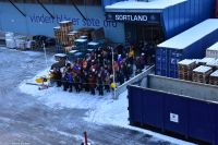 Vesterålen Archipel - Sortland - die blaue Stadt - vinden blåser søte ord - Der Wind bläst süße Worte