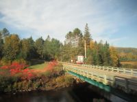 Indian Summer Farben - über die Brücke...