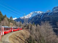 Fahrt mit dem Bernina-Express 