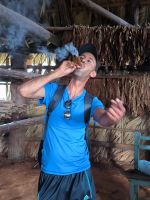 Viñales - Rauch steigt auf