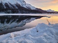 Abendstimmung am St. Moritzersee