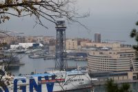 Blick zum Hafen