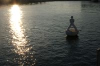 Glitzer am Abend