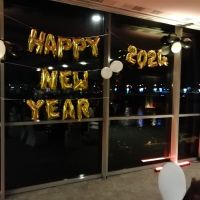 Silvesterfeier mit Blick auf die Weichsel 