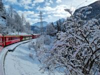 Fahrt mit dem Arosa-Express 