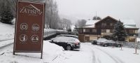 Winter zur Abreise kehrt zurück 