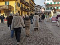 Der elegante Corso von Cortina...
