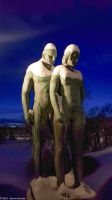 Oslo - Frogner Park - besser bekannt als Gustav Vigeland Park - Skulpturenpark