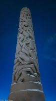 Oslo - Frogner Park - besser bekannt als Gustav Vigeland Park - Skulpturenpark