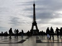 Tag 5, 01.01.2024: Blick auf den Eiffelturm