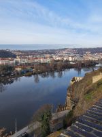 Vyšehrad: Blick über die Moldau