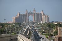 Silvesterreise Dubai - The Palm - Fahrt mit Monorail (3)