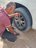 nach der Wüste muss der Luftdruck wieder rauf