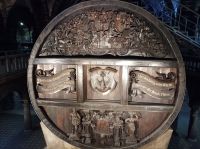 Rotkäppchen Erlebniswelt in Freyburg, Deutschlands größtes Hölzernes Cuvefass