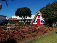 Traditionelles Haus in Santana mit Strohdach