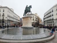 Noch ein Abschied von Puerta del Sol und Carlos III., Madrid