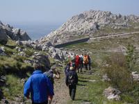 Abstieg vom Mali Alan