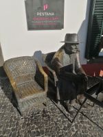 Fischerdorf Camara de Lobos - Skulptur von Winston Churchill