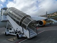 wir fliegen mit Condor von Funchal nach Leipzig