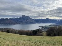 Blick vom Gasthof Urzn auf den Traunsee