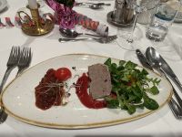 1. Gang des Silvestermenüs