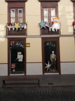 überall Weihnachtsdeko