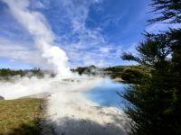 Geysir und Silicatterrassen in Warakei