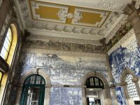 01.01.2024: Freizeittag: Bahnhof Sao Bento mit Fliesenverzierungen