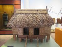 Traditionelle Bauernhäuser, Ethnologisches Museum, Hanoi