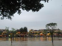 Überflutung im Hoi An, Vietnam