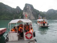Überfahrt zu Höhle, Strand oder Kanu Anlegestelle