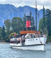 TSS Earnslow, Dampfschiff in Queenstown (Bild vom Gast)
