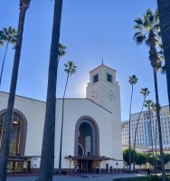 Bahnhof Nähe Olvera Street, Los Angeles