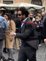 den trifft man immer am Piazza Navona