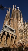  Passionsfassade der Sagrada Família in Barcelona