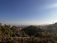 Aussicht auf Barcelona vom Park Güell