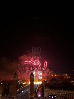 Feuerwerk zu Silvester, Barcelona