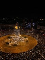 Plaza Espanya zum Silvesterabend