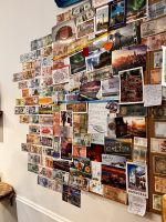 Wanddeko im Cafe in Girona