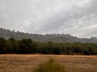 Aussicht auf die Montserrat-Gebirgskette