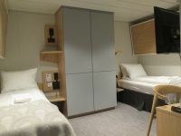 Handicap-Innenkabine auf der Havila Castor