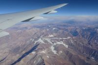 Überflug der Anden