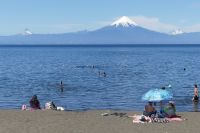 Strand von Frutillar am Lago Llanquihue