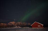 Blick vom Fjellheisen bei Tag - Tromsö