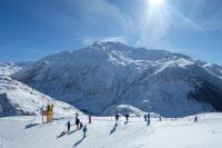 Blick in die Skigebiete