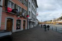 Reste von Fasnacht in Luzern