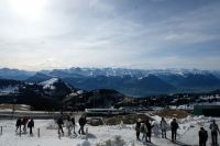 Heute hatten wir eine herrliche Sicht in die Bergwelt