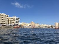 Dubai, Fahrt mit einem Wassertaxi, Abra
